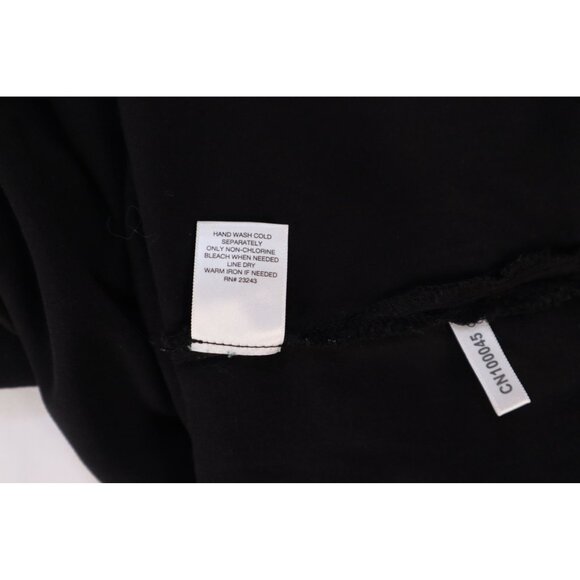 New York‎ & Company Black Tunic with Silver Embellishments Boho Style Size Large - Picture 5 of 8